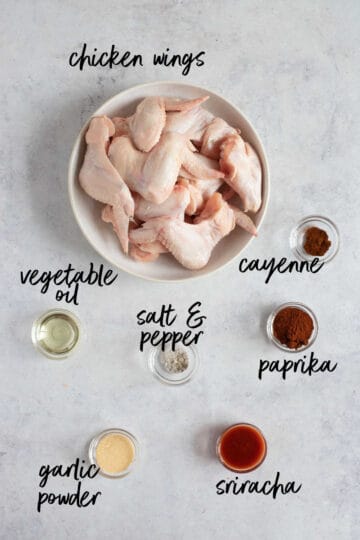 Crispy Air Fryer Chicken Wings (Hot & Spicy) - Effortless Foodie