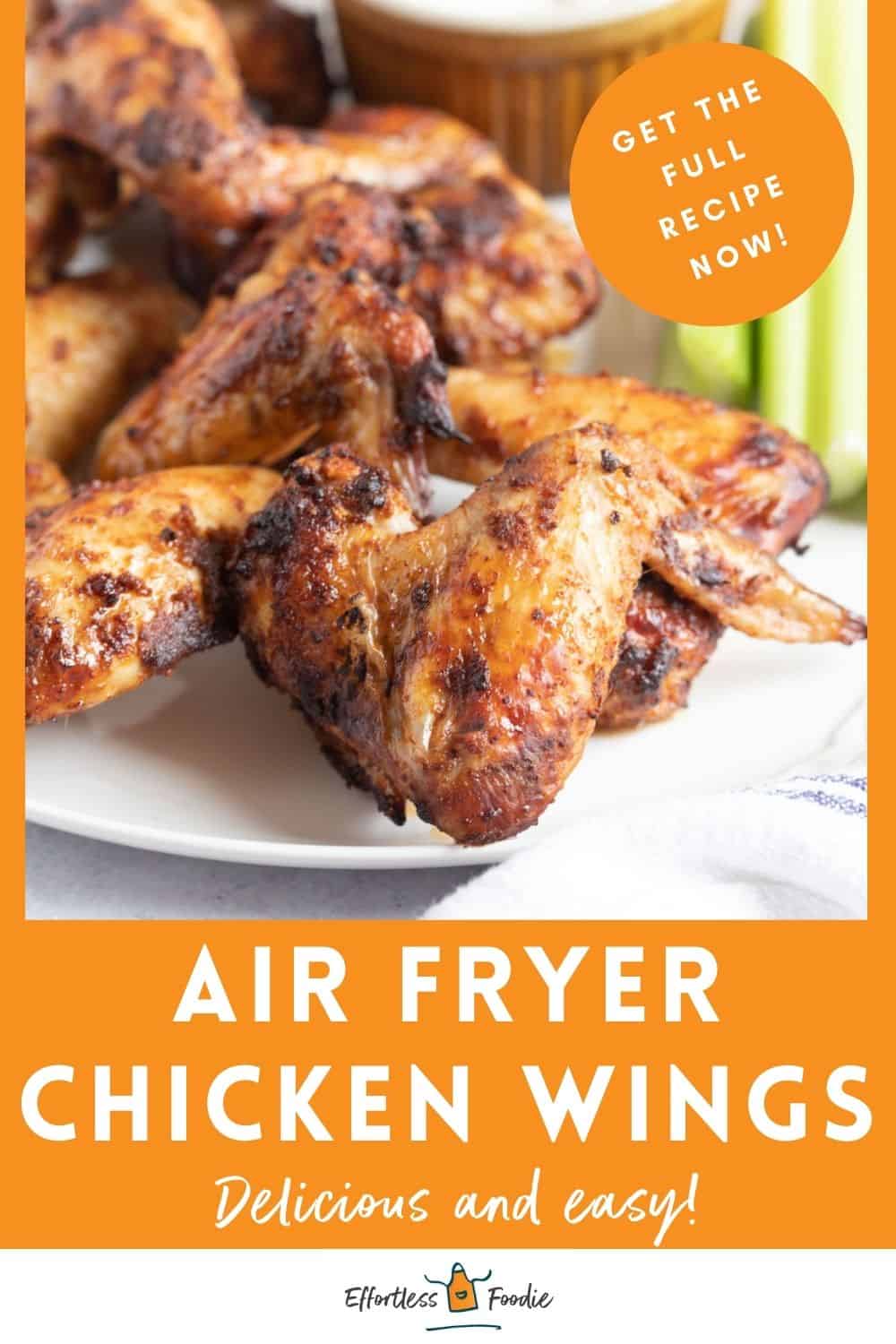 Crispy Air Fryer Chicken Wings (Hot & Spicy) - Effortless Foodie