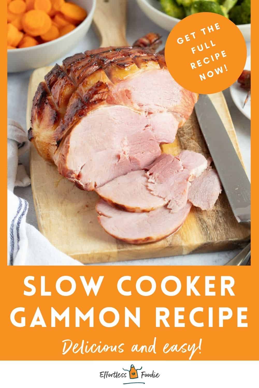 Easy Slow Cooker Gammon in Pineapple Juice Effortless Foodie