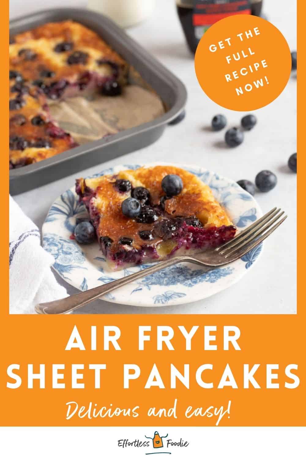 Easy Air Fryer Pancakes Effortless Foodie