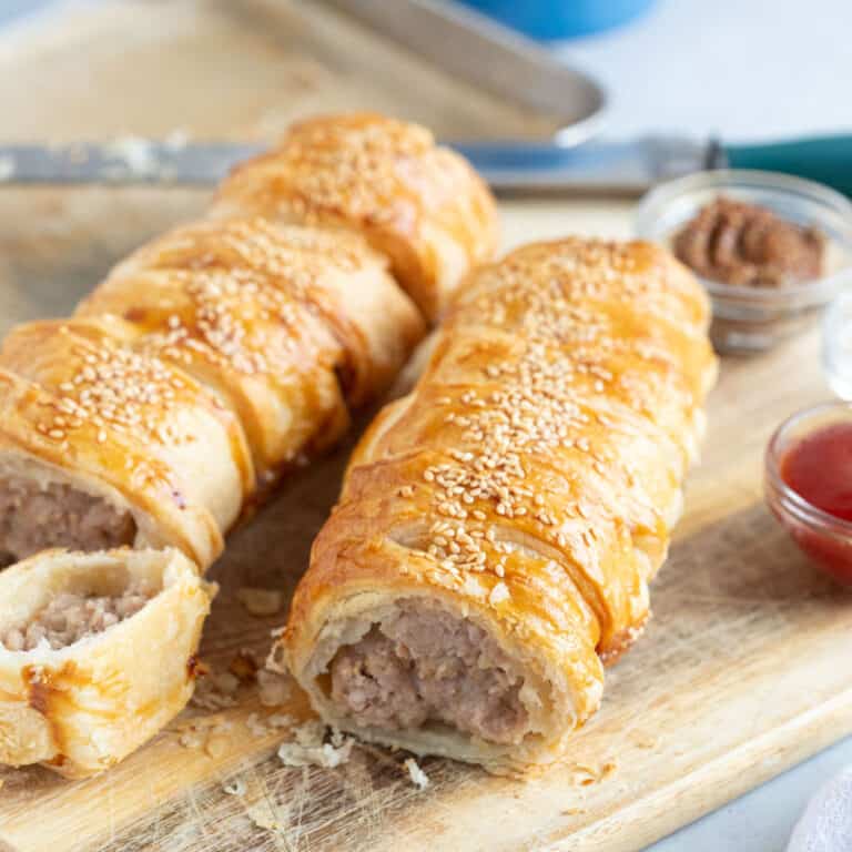 Easy Air Fryer Sausage Plait Effortless Foodie