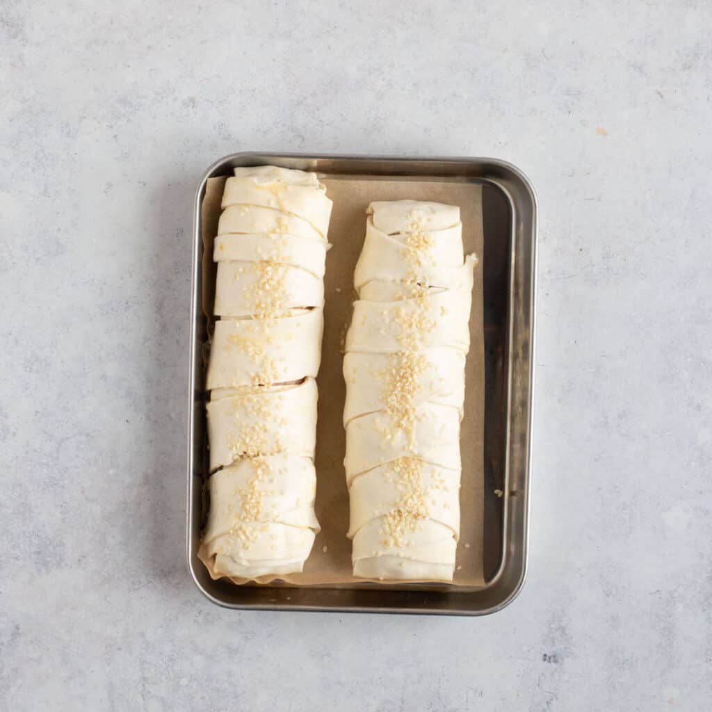 Easy Air Fryer Sausage Plait Effortless Foodie