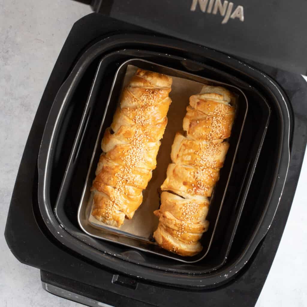 Easy Air Fryer Sausage Plait Effortless Foodie
