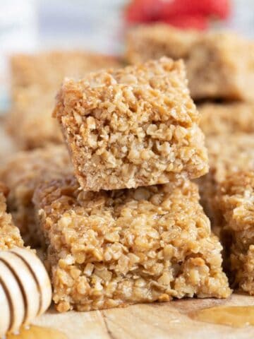 Honey flapjacks